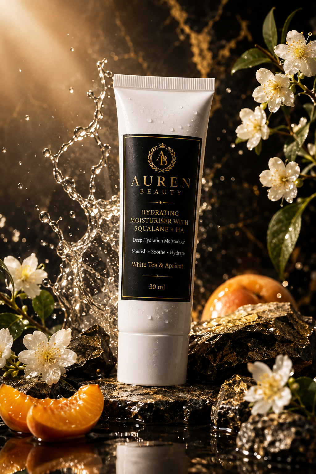 Auren Beauty Hydrating Moisturiser with Squalane + Hyaluronic Acid