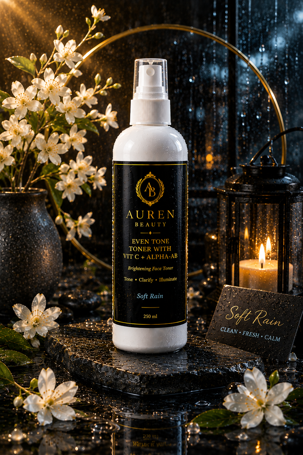 Auren Beauty Even Tone Toner with Vitamin C + Alpha-Arbutin