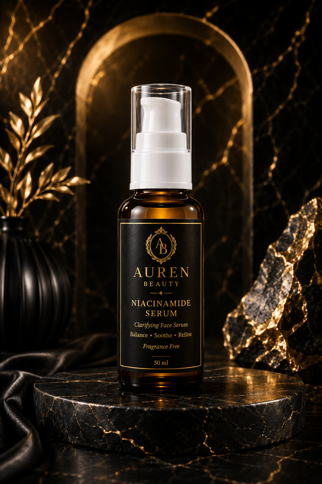 Auren Beauty Niacinamide Multi-Corrective Serum – Fragrance Free