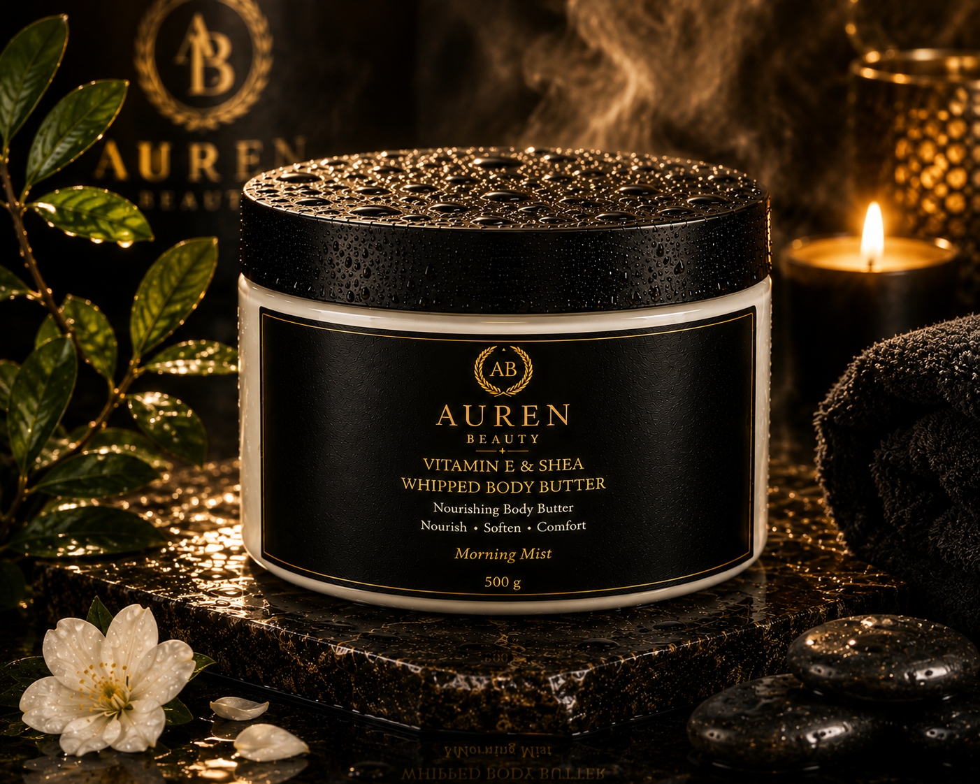 Auren Beauty Vitamin E & Shea Whipped Body Butter
