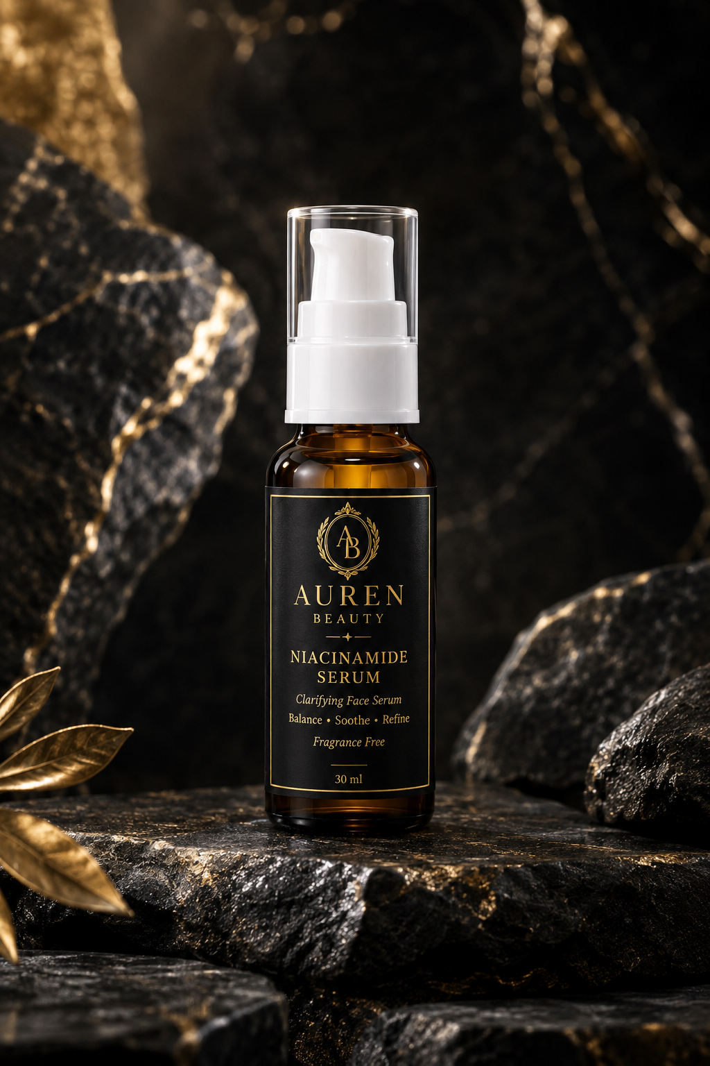 Auren Beauty Niacinamide Multi-Corrective Serum – Fragrance Free