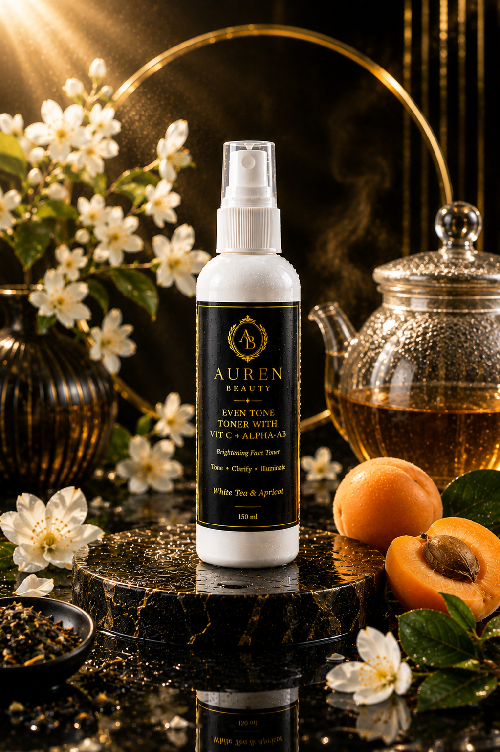 Auren Beauty Even Tone Toner with Vitamin C + Alpha-Arbutin
