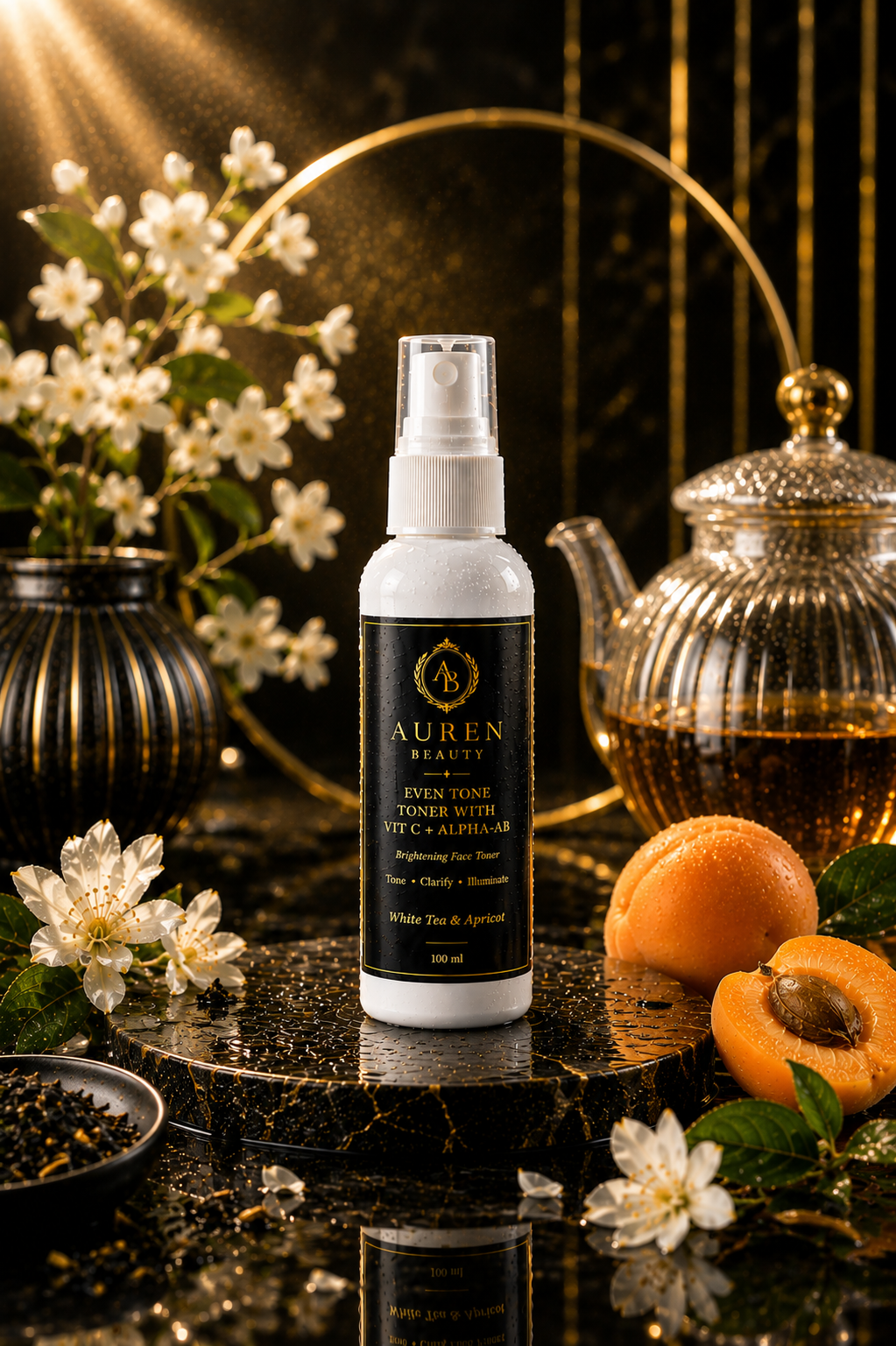 Auren Beauty Even Tone Toner with Vitamin C + Alpha-Arbutin