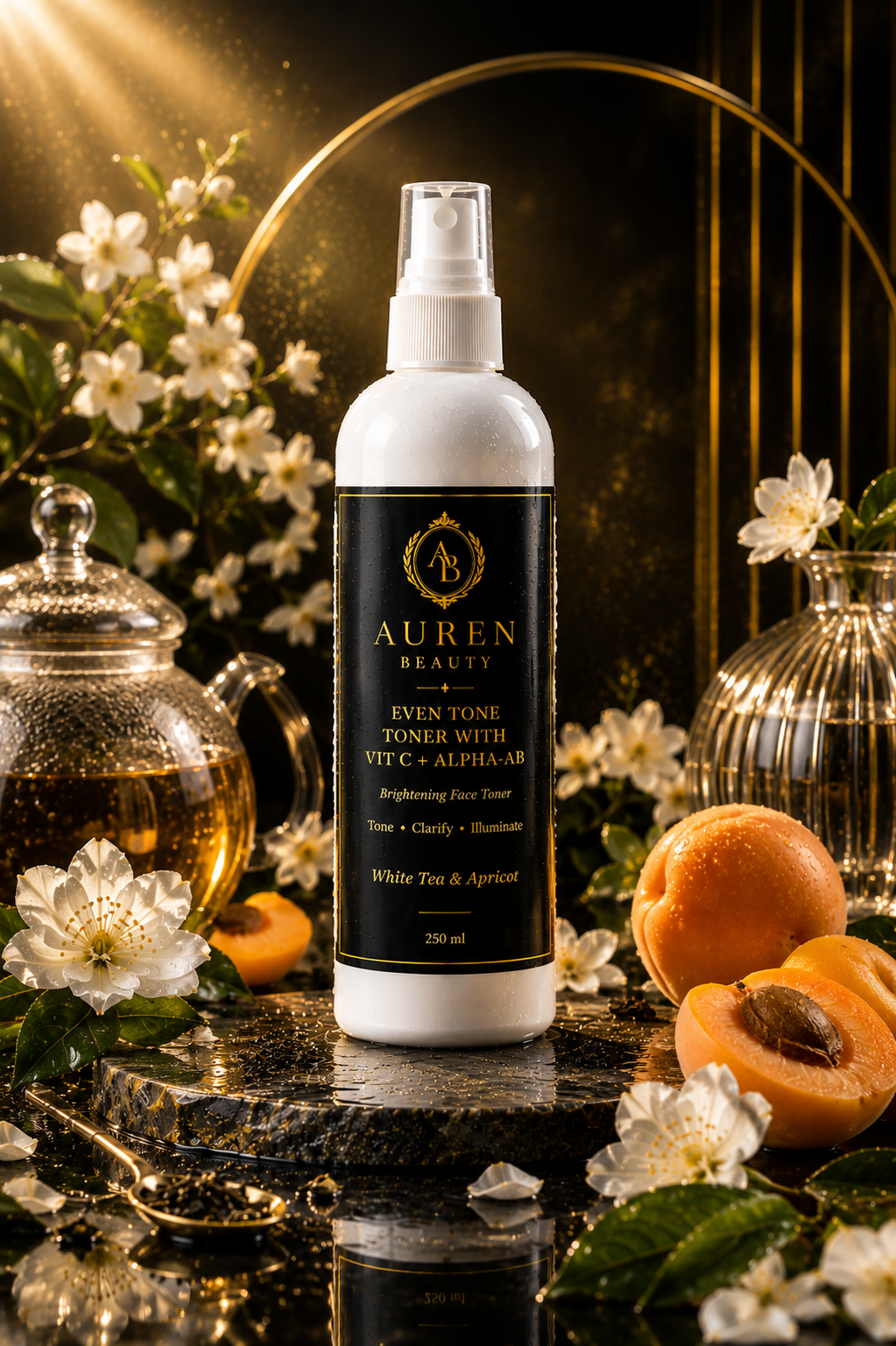 Auren Beauty Even Tone Toner with Vitamin C + Alpha-Arbutin