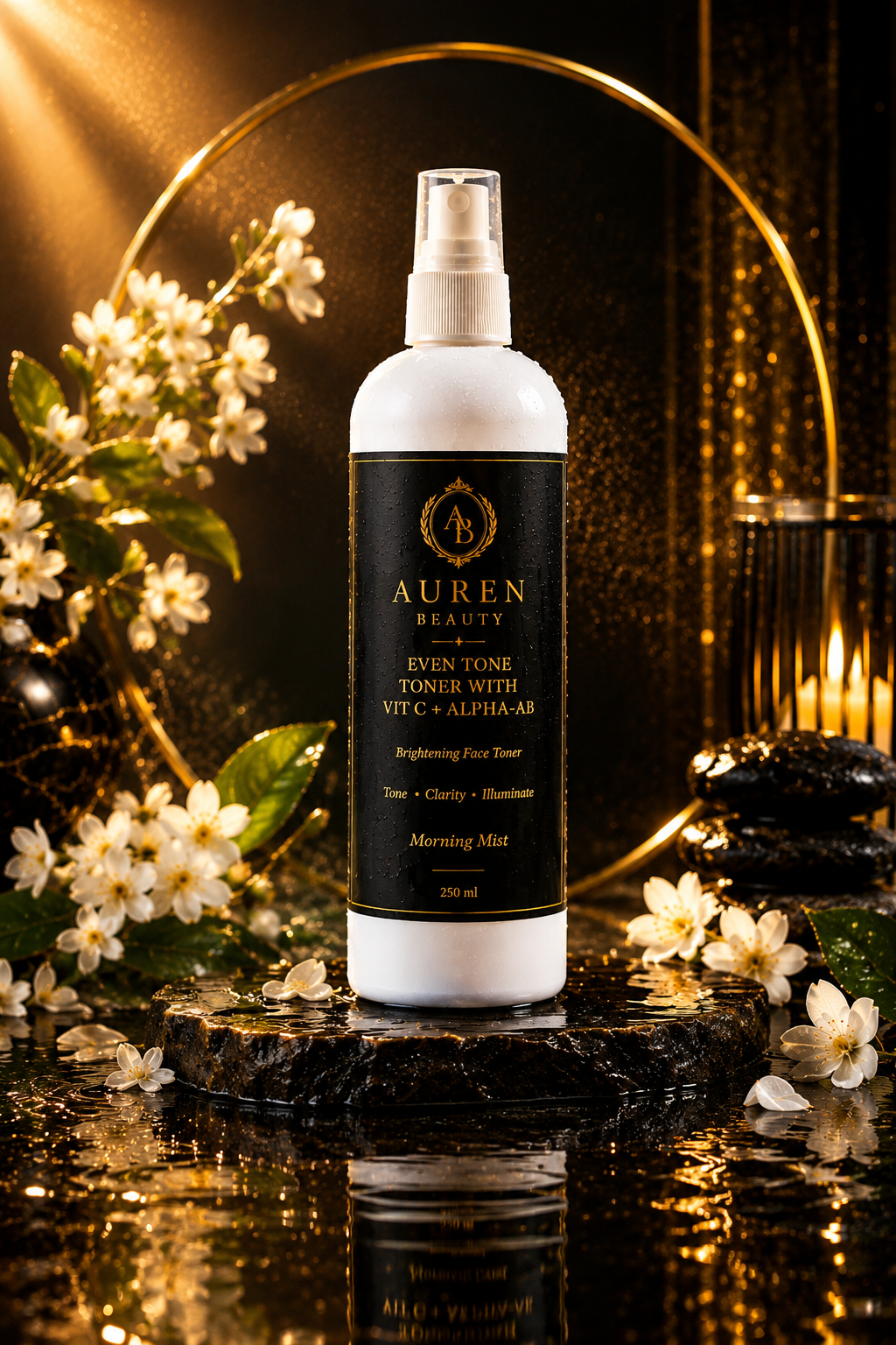 Auren Beauty Even Tone Toner with Vitamin C + Alpha-Arbutin