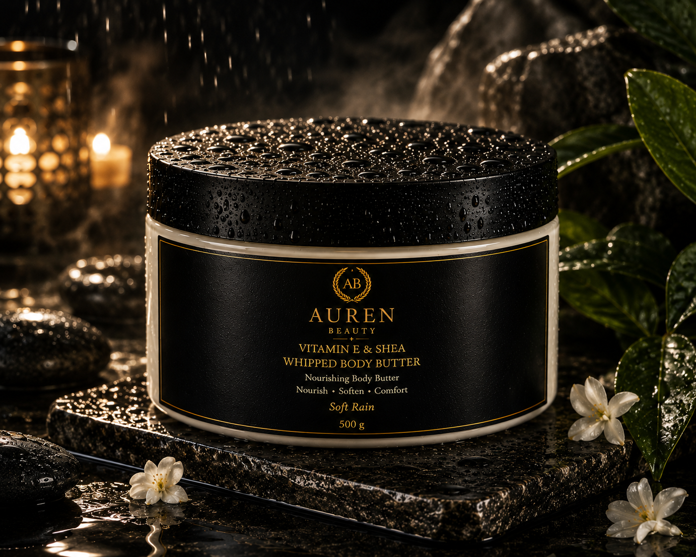 Auren Beauty Vitamin E & Shea Whipped Body Butter